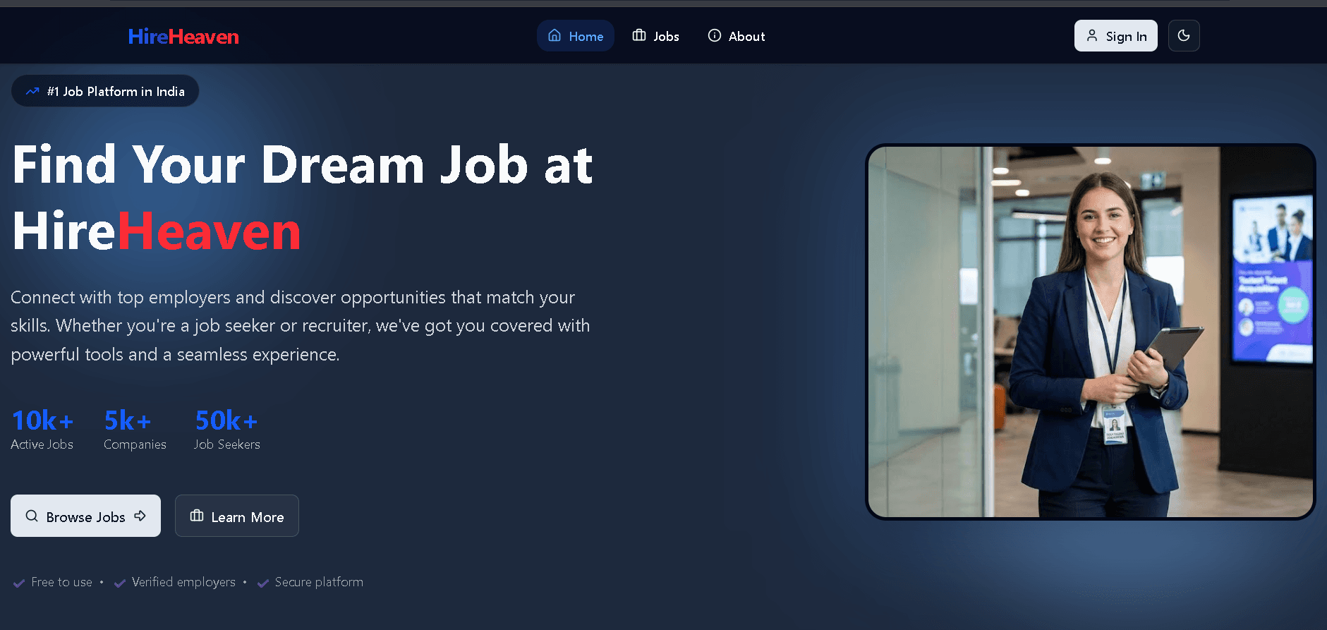 HireHeaven - AI Job Portal