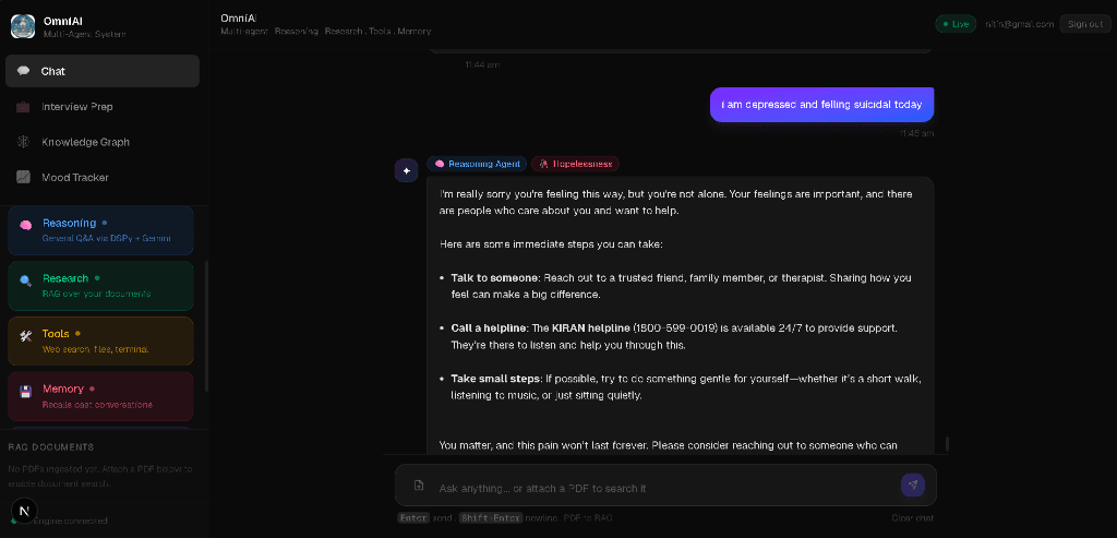 OmniAI - Multi-Agent Platform